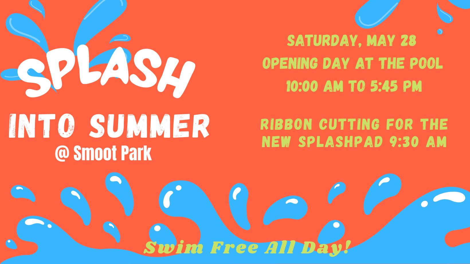 Smoot Park Opening Day Event