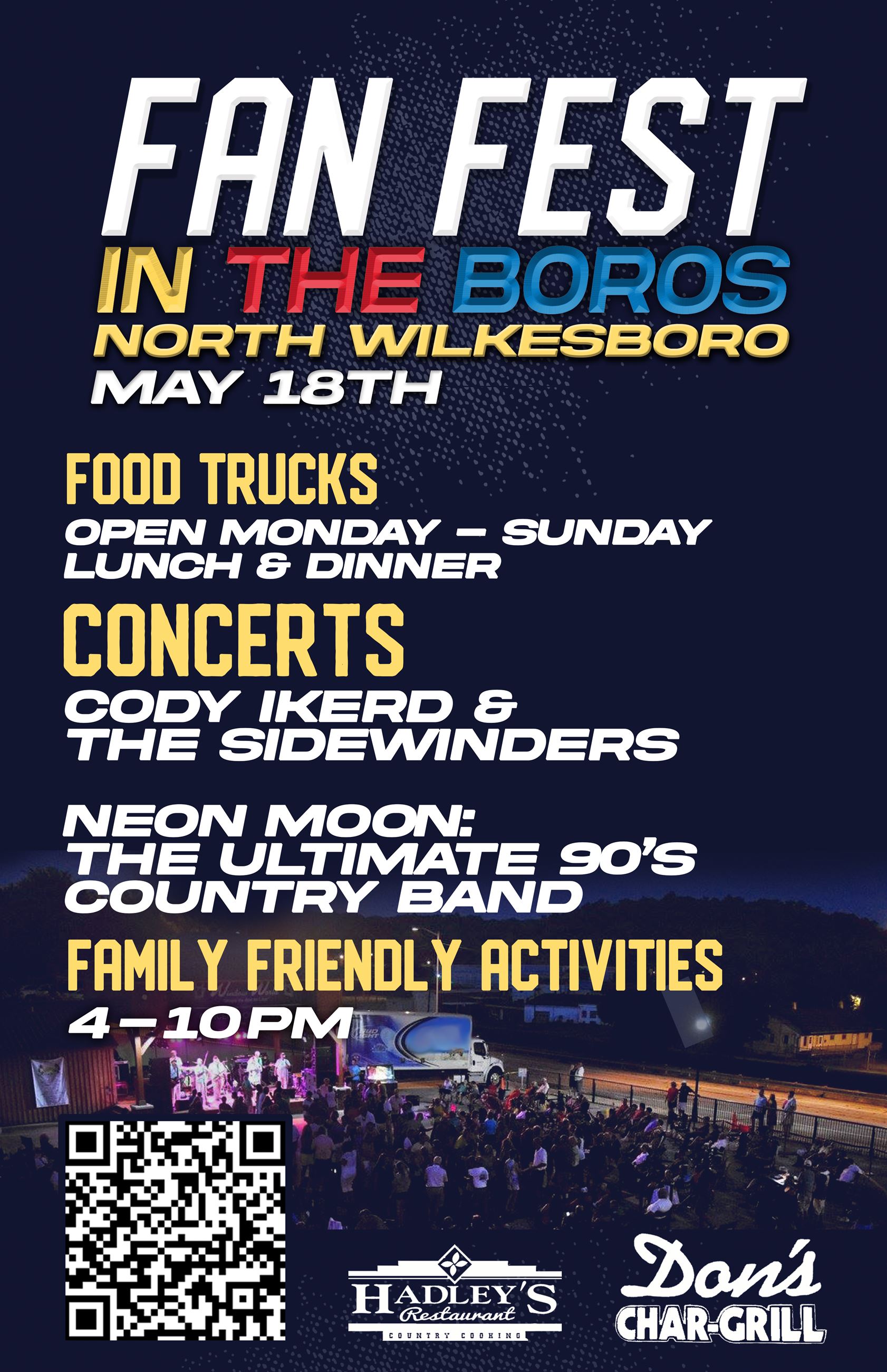 North Wilkesboro - Fan Fest Poster