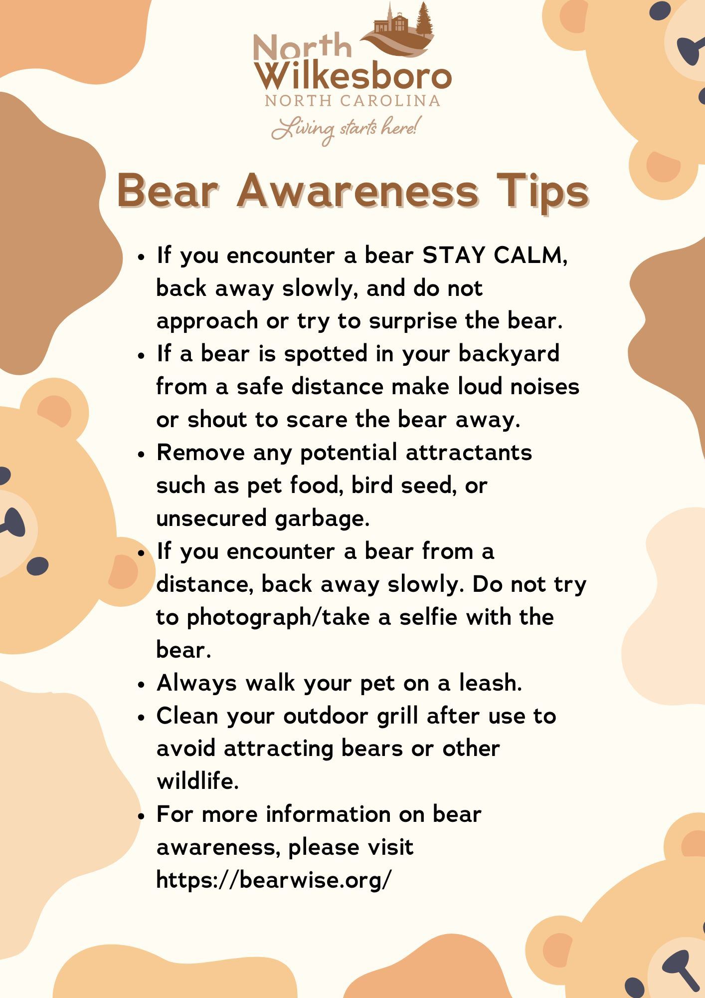Bear Awareness Image