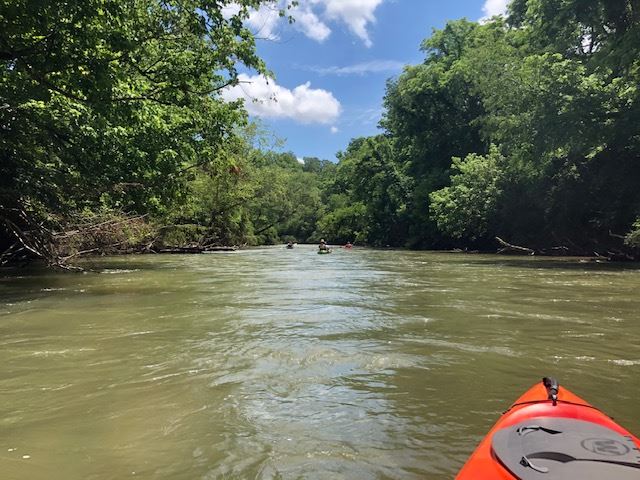 Paddling the Yadkin