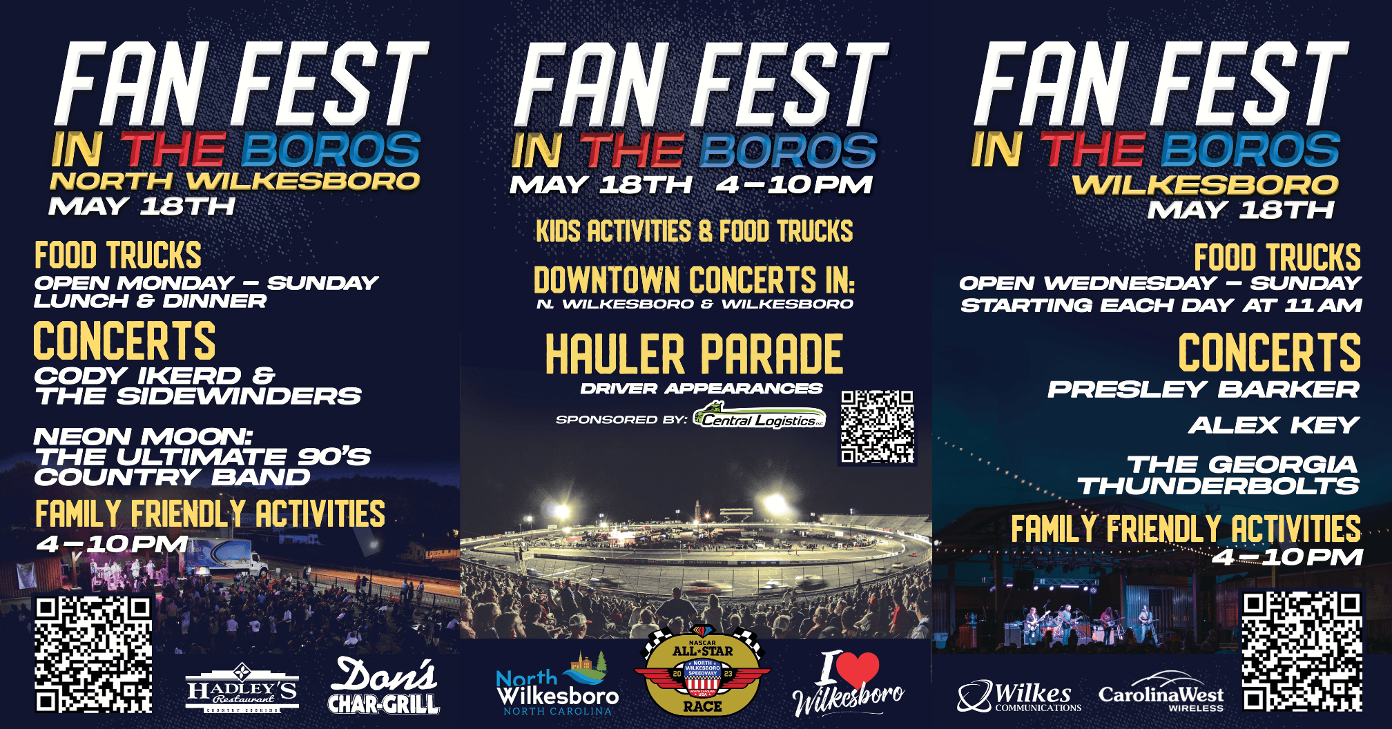 Fan Fest in the Boros Poster