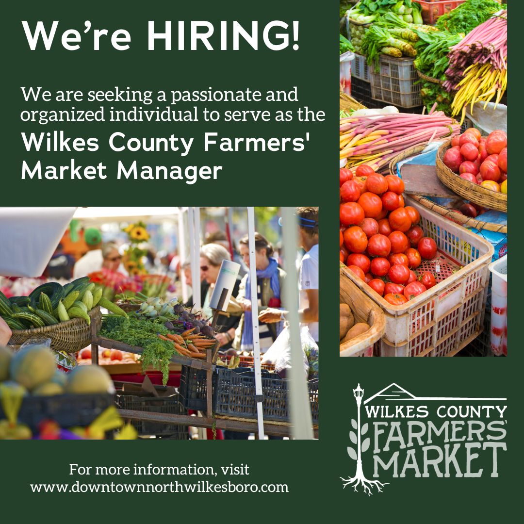 Hiring Market Manager Facebook Post